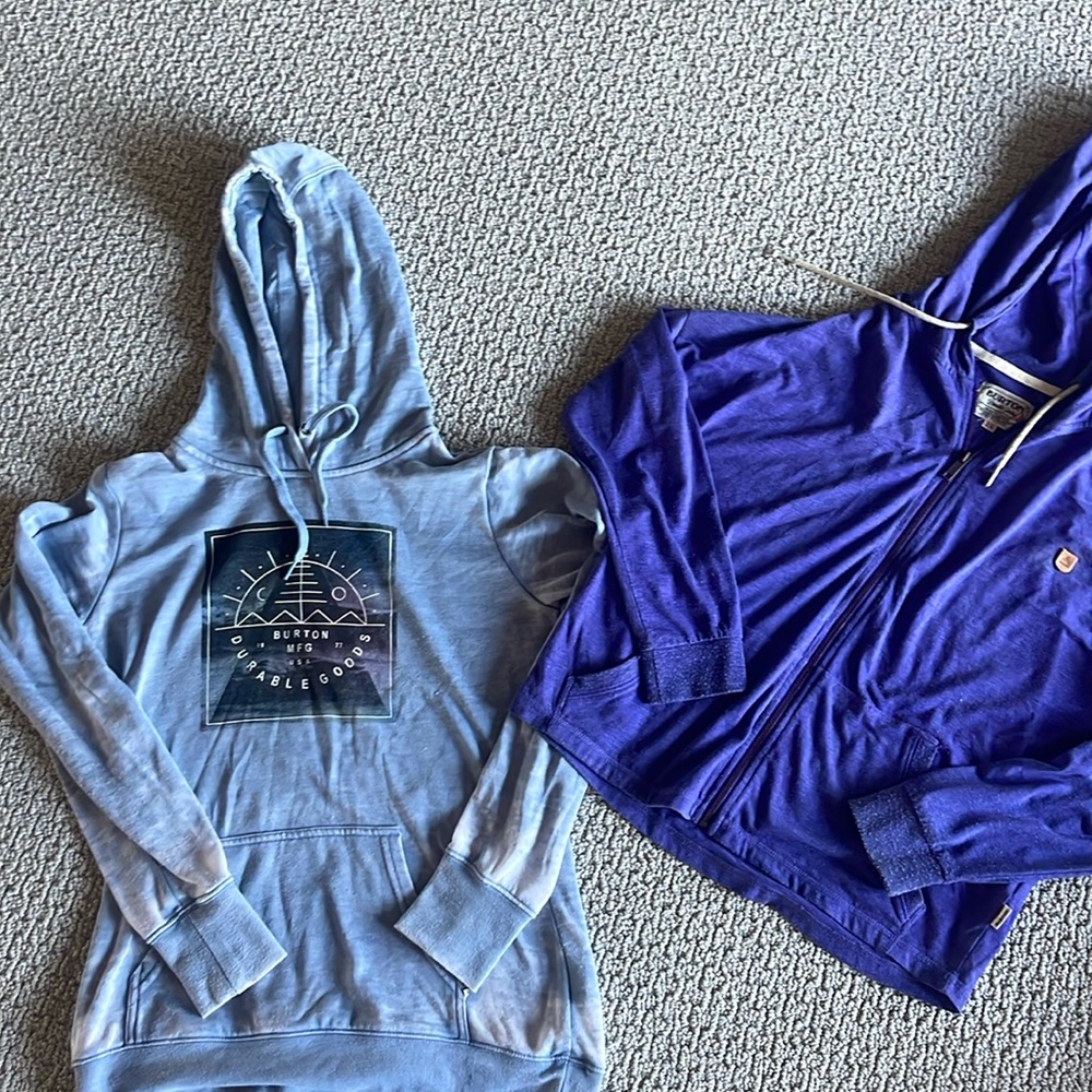 Lot of 2 Burton women’s tops
